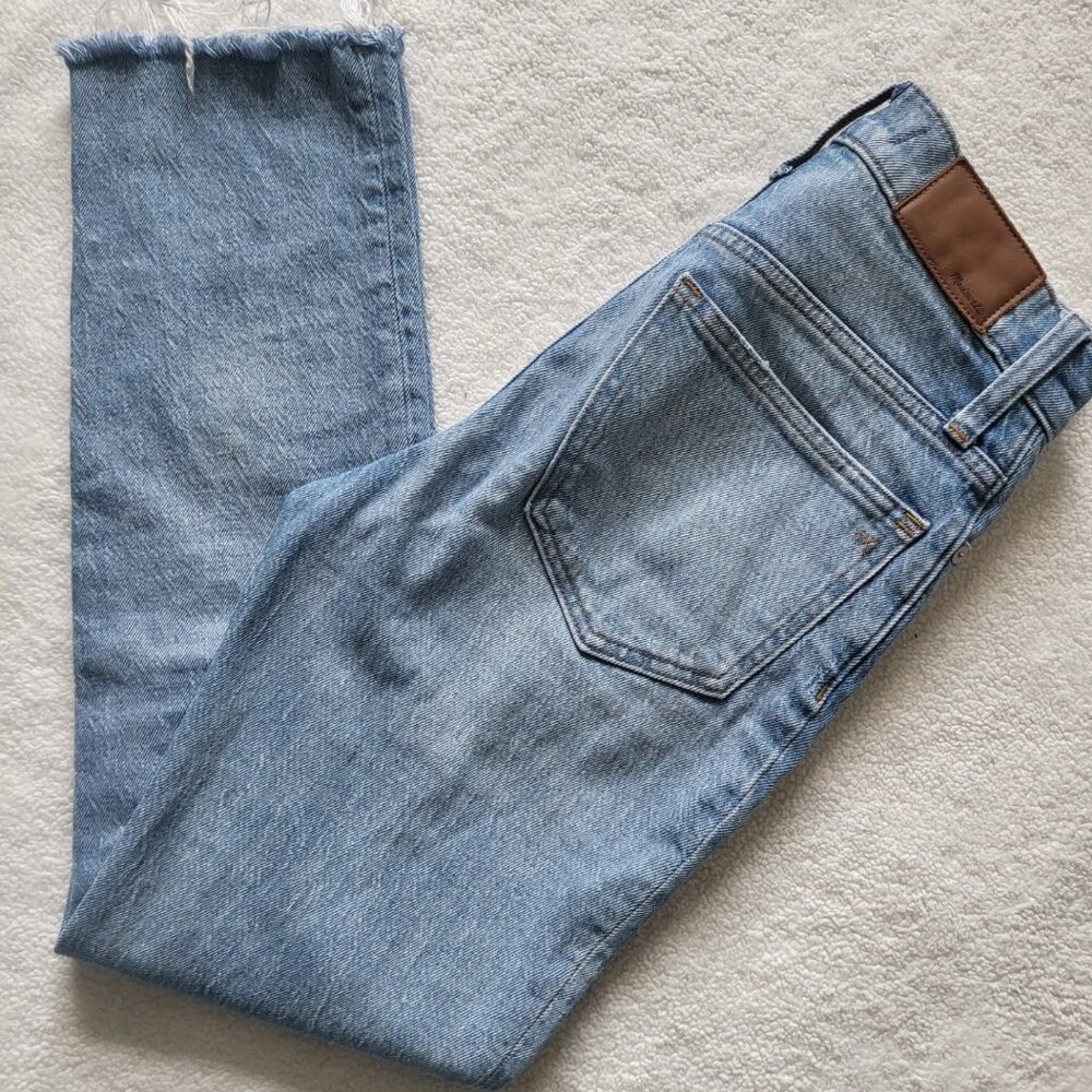 Madewell Jeans Women's 24 Perfect Vintage Jean Cropped Distressed Y2K Grunge